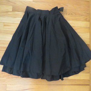 Modcloth Moon Black Tiered Skirt - Small - VGUC - Full - A-Line